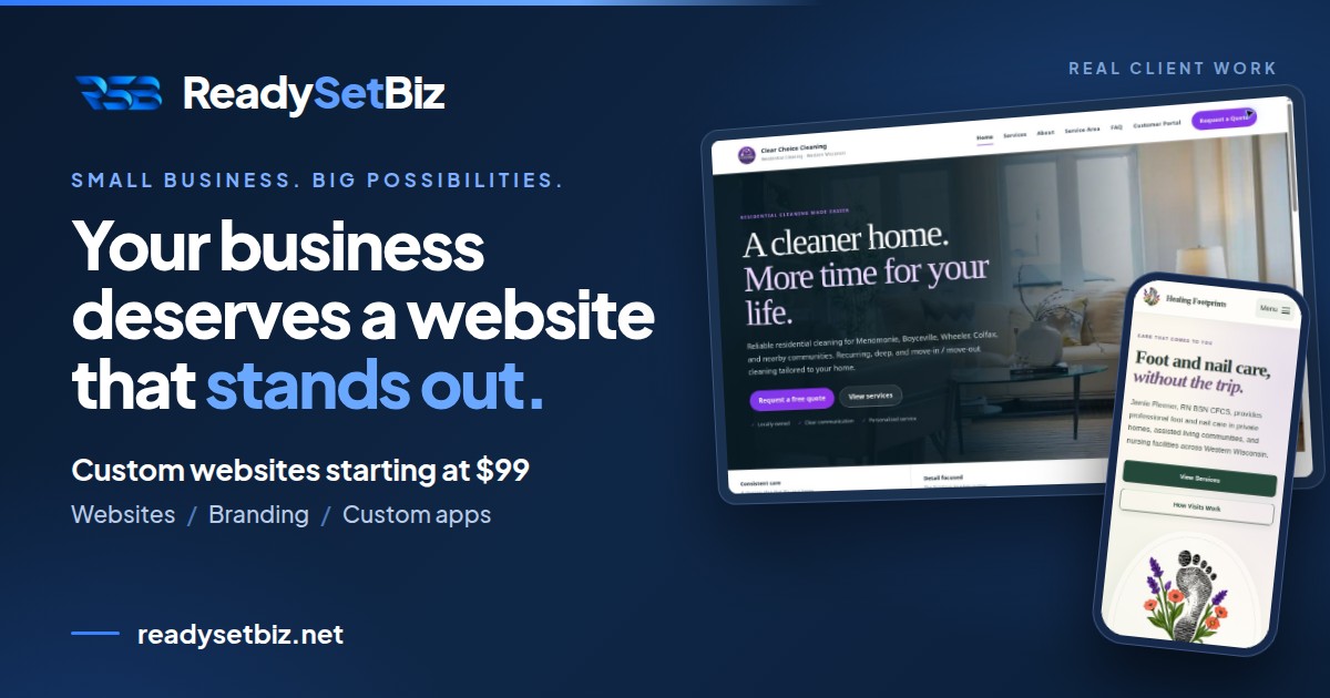 Built our small web design studio's site around real client projects — would love feedback